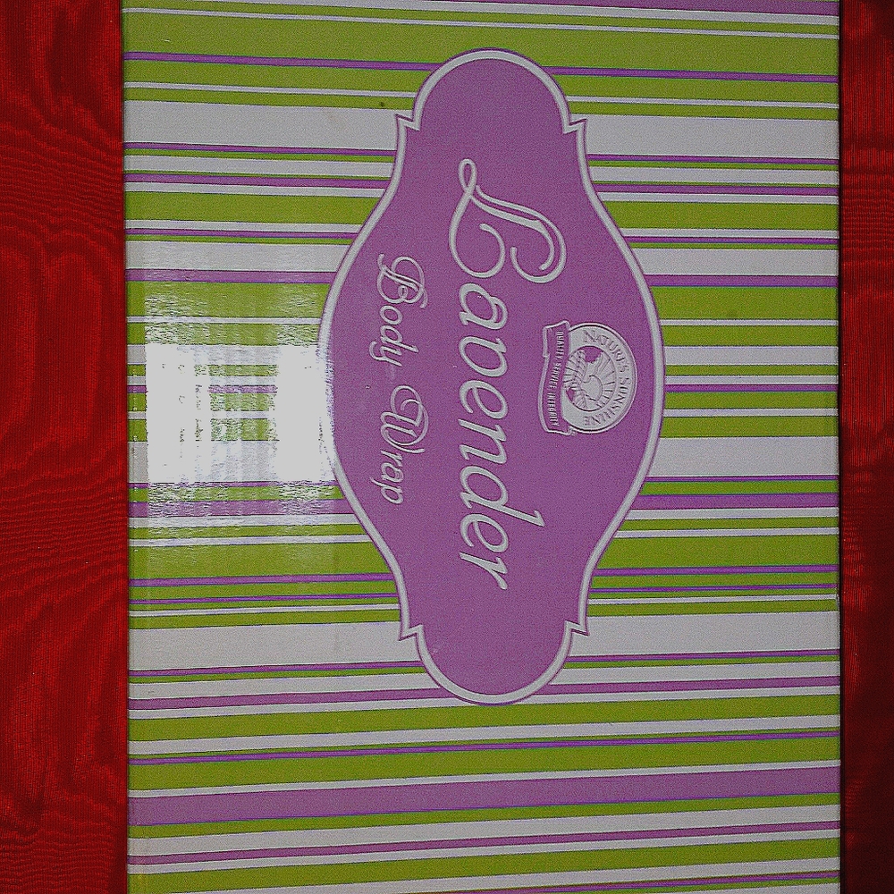 Lavender body wrap